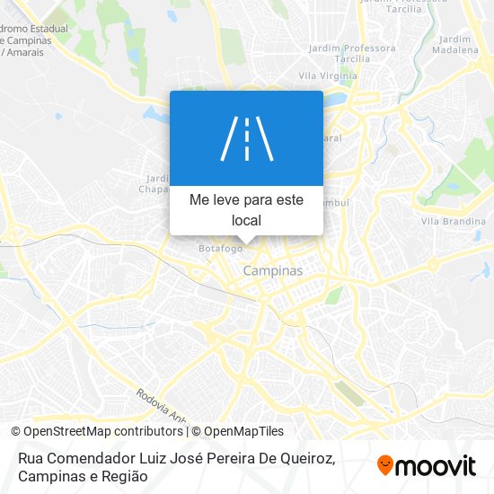 Rua Comendador Luiz José Pereira De Queiroz mapa