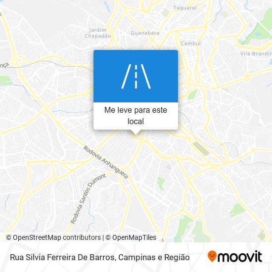 Rua Silvia Ferreira De Barros mapa