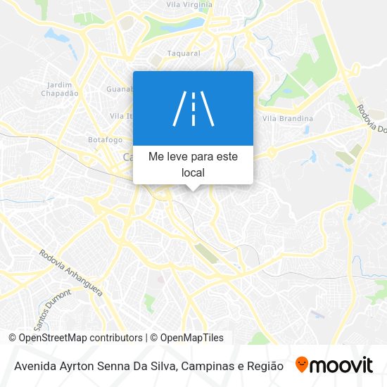 Avenida Ayrton Senna Da Silva mapa
