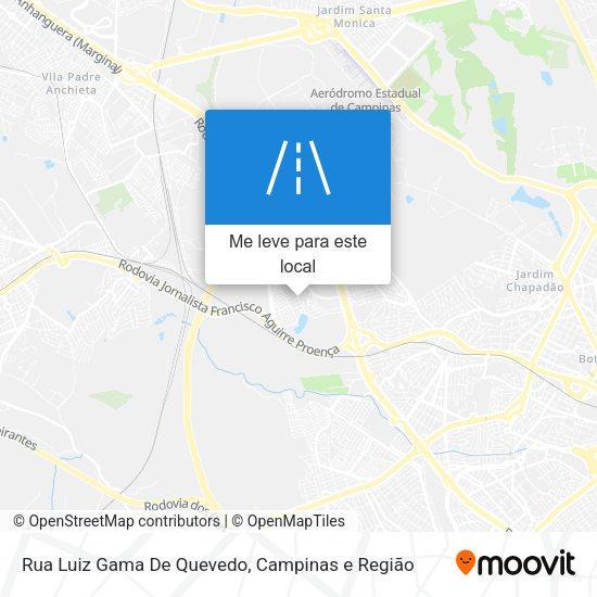 Rua Luiz Gama De Quevedo mapa