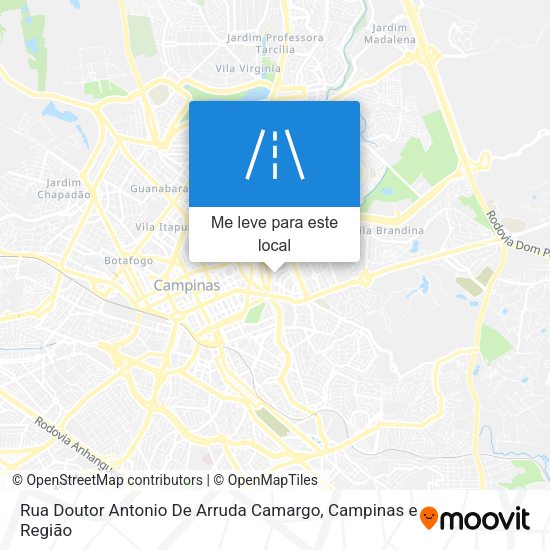Rua Doutor Antonio De Arruda Camargo mapa