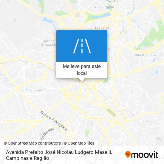 Avenida Prefeito José Nicolau Ludgero Maselli mapa