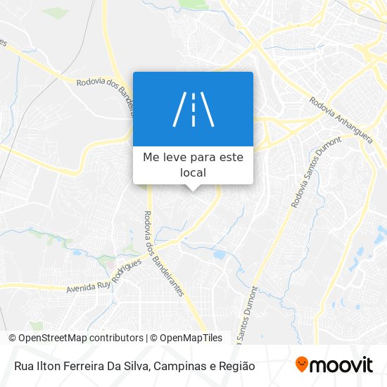 Rua Ilton Ferreira Da Silva mapa