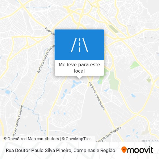 Rua Doutor Paulo Silva Piheiro mapa