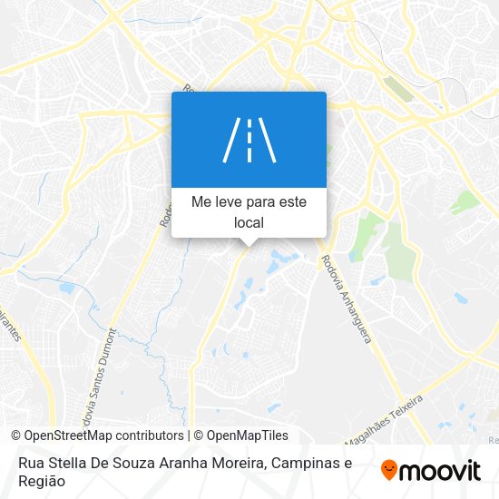 Rua Stella De Souza Aranha Moreira mapa
