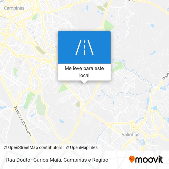 Rua Doutor Carlos Maia mapa