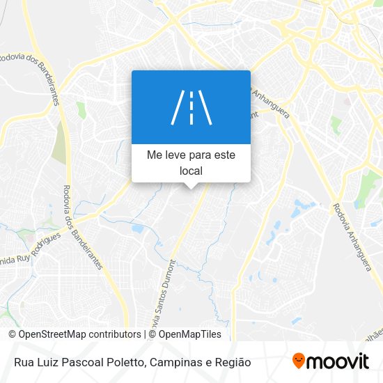 Rua Luiz Pascoal Poletto mapa