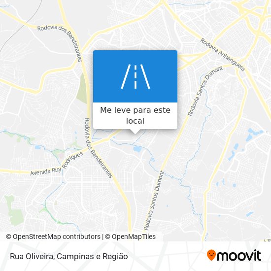 Rua Oliveira mapa