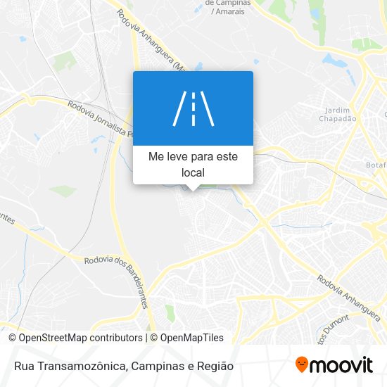 Rua Transamozônica mapa