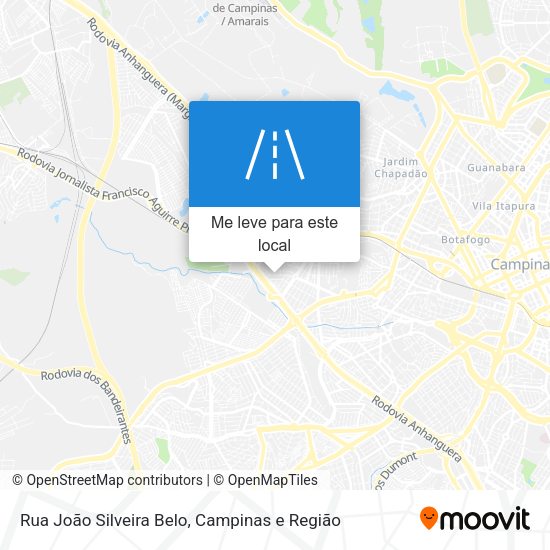 Rua João Silveira Belo mapa