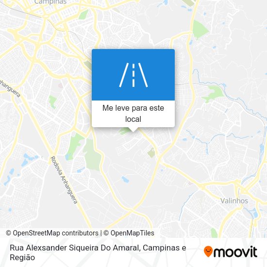 Rua Alexsander Siqueira Do Amaral mapa