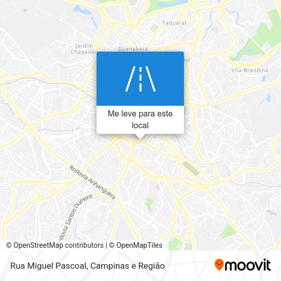Rua Miguel Pascoal mapa