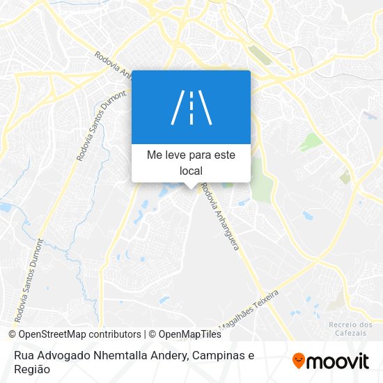 Rua Advogado Nhemtalla Andery mapa