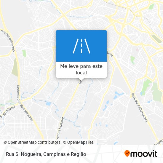 Rua S. Nogueira mapa