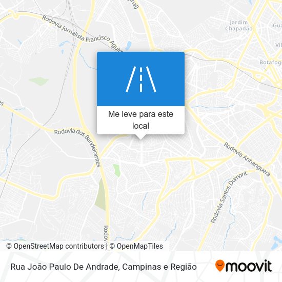 Rua João Paulo De Andrade mapa