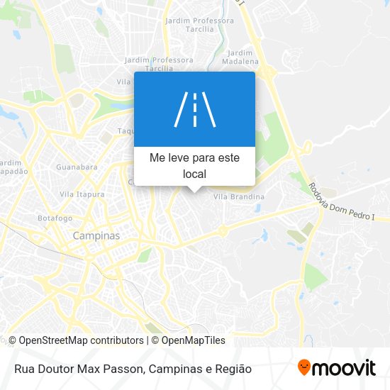 Rua Doutor Max Passon mapa