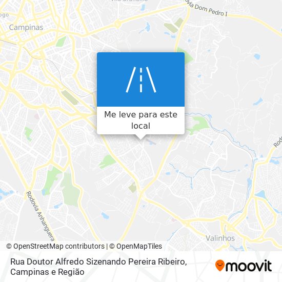 Rua Doutor Alfredo Sizenando Pereira Ribeiro mapa