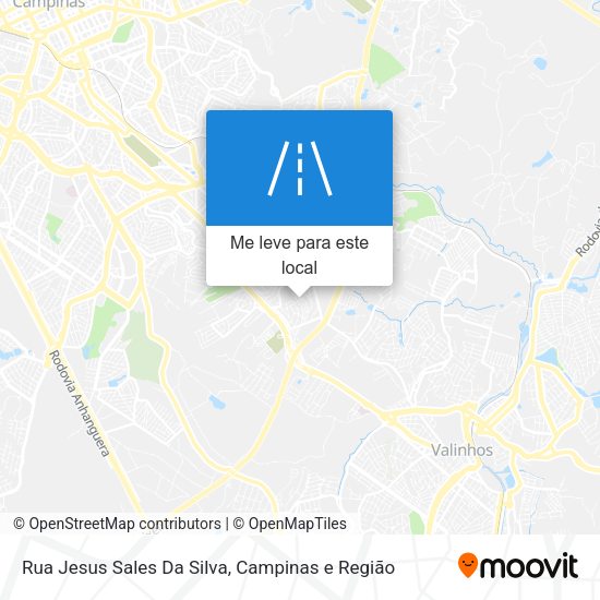 Rua Jesus Sales Da Silva mapa