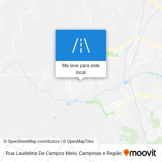 Rua Laudelina De Campos Melo mapa