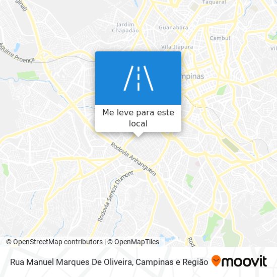 Rua Manuel Marques De Oliveira mapa