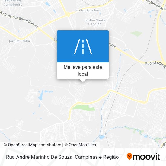 Rua Andre Marinho De Souza mapa