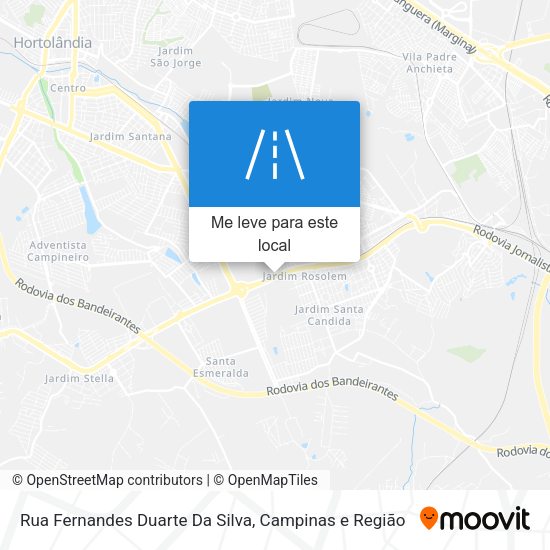 Rua Fernandes Duarte Da Silva mapa