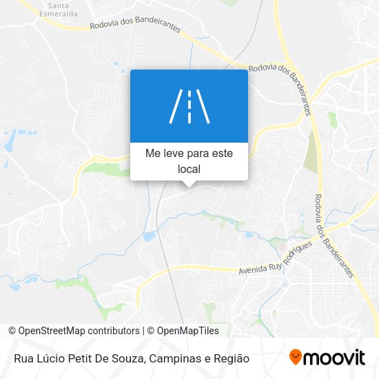 Rua Lúcio Petit De Souza mapa