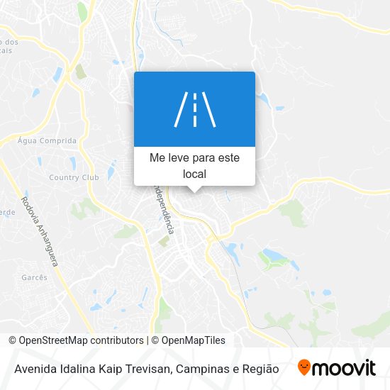 Avenida Idalina Kaip Trevisan mapa