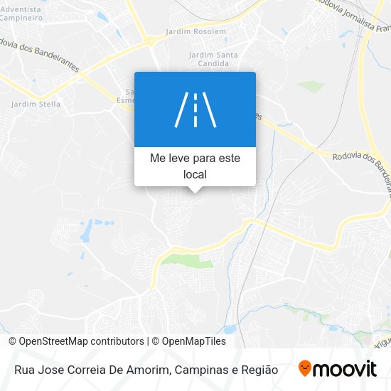 Rua Jose Correia De Amorim mapa