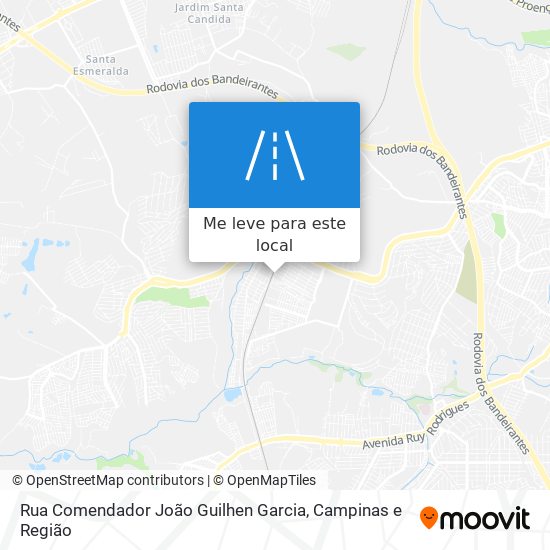 Rua Comendador João Guilhen Garcia mapa