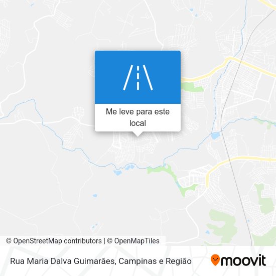 Rua Maria Dalva Guimarães mapa