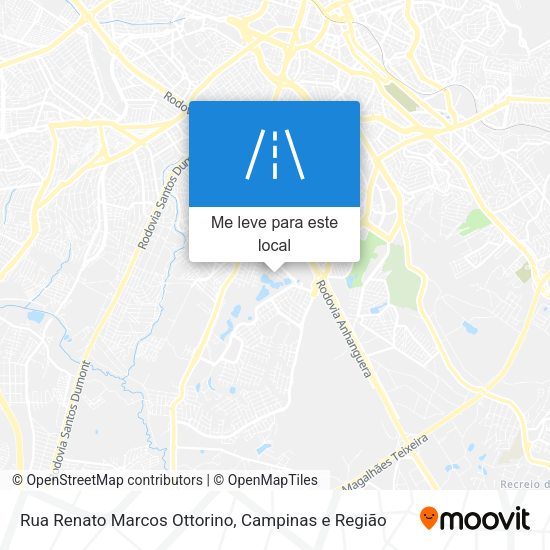 Rua Renato Marcos Ottorino mapa