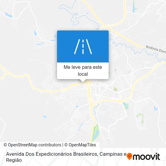 Avenida Dos Expedicionários Brasileiros mapa