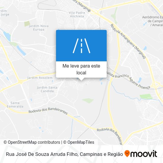 Rua José De Souza Arruda Filho mapa