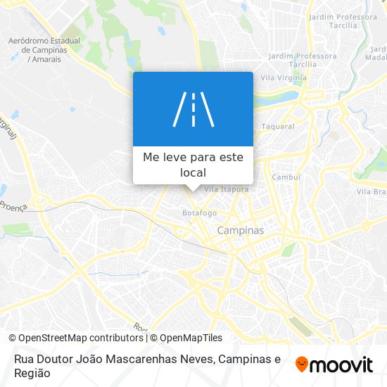 Rua Doutor João Mascarenhas Neves mapa