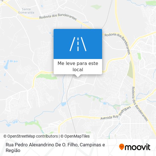 Rua Pedro Alexandrino De O. Filho mapa