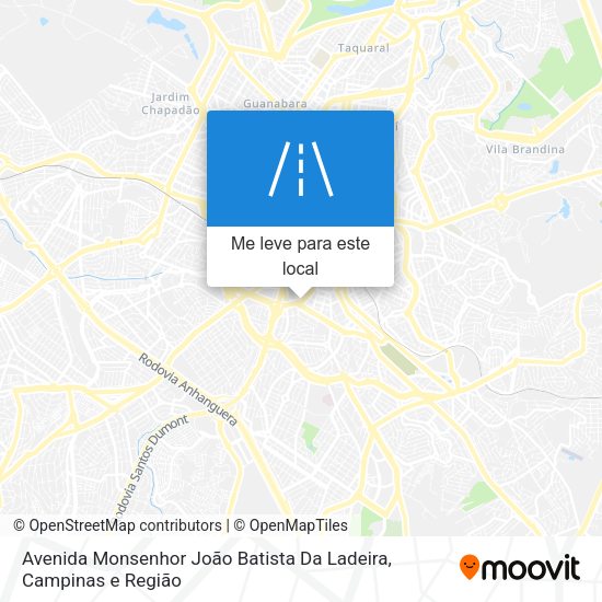 Avenida Monsenhor João Batista Da Ladeira mapa