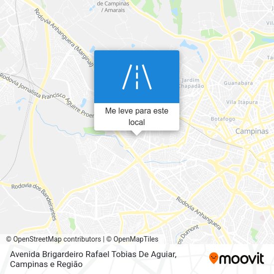 Avenida Brigardeiro Rafael Tobias De Aguiar mapa