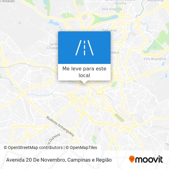 Avenida 20 De Novembro mapa