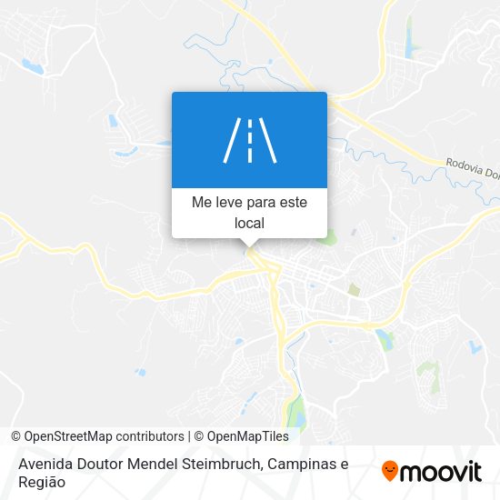 Avenida Doutor Mendel Steimbruch mapa