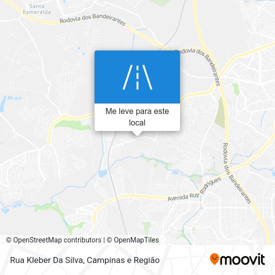 Rua Kleber Da Silva mapa