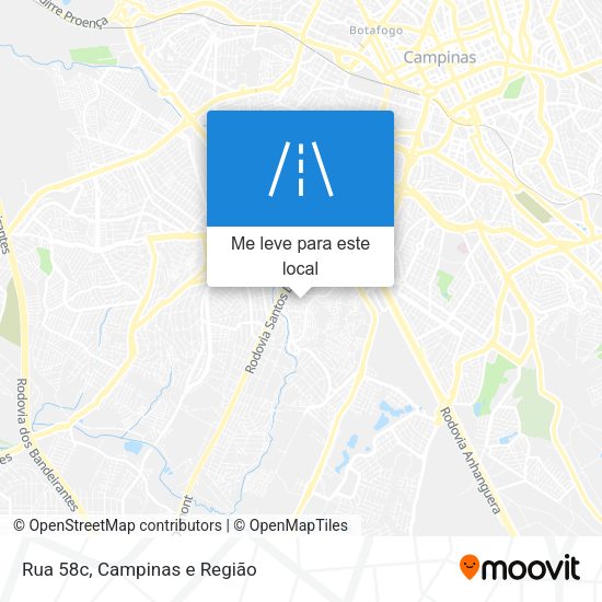 Rua 58c mapa