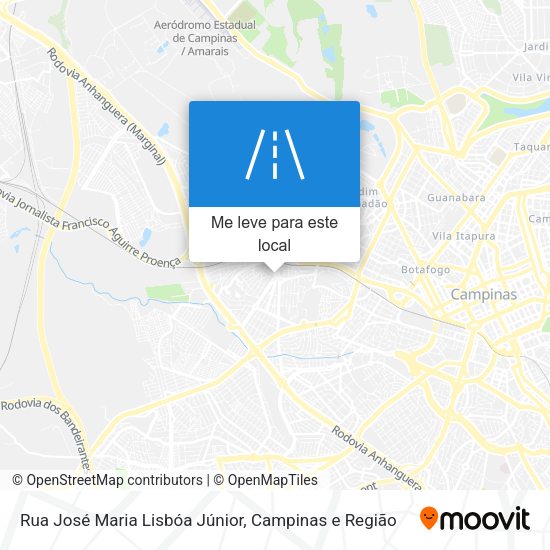 Rua José Maria Lisbóa Júnior mapa