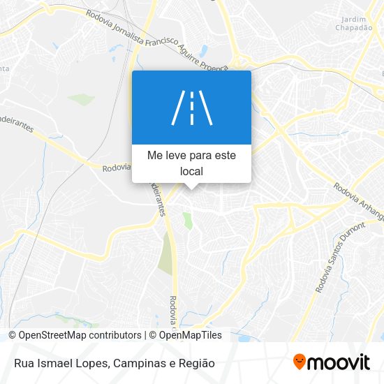 Rua Ismael Lopes mapa