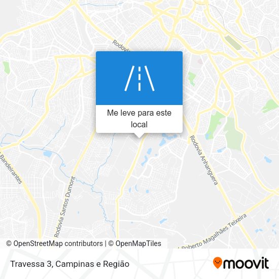 Travessa 3 mapa