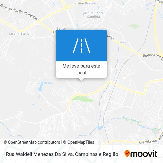 Rua Waldeli Menezes Da Silva mapa