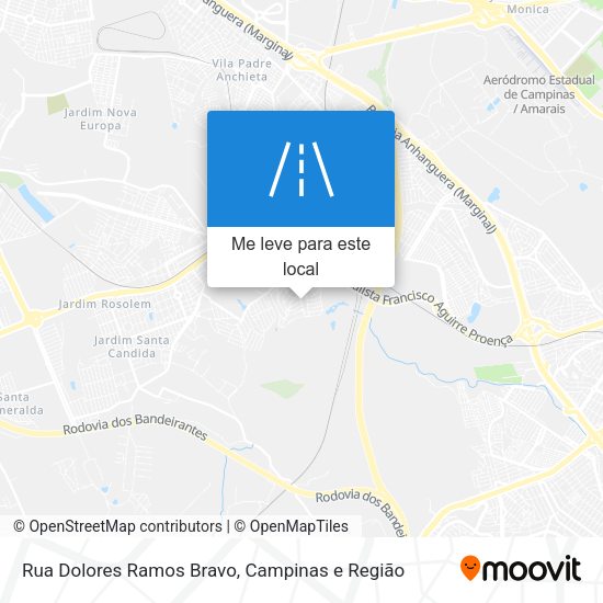 Rua Dolores Ramos Bravo mapa