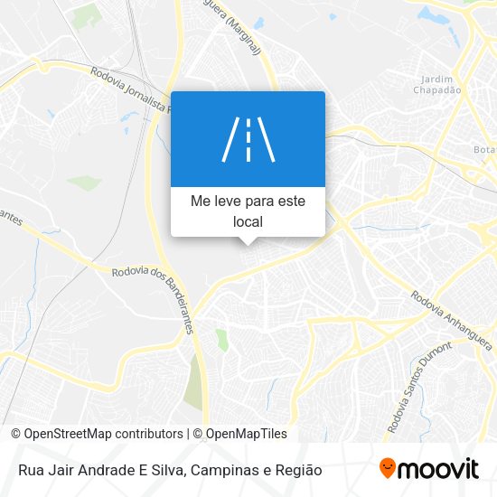 Rua Jair Andrade E Silva mapa
