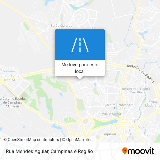 Rua Mendes Aguiar mapa