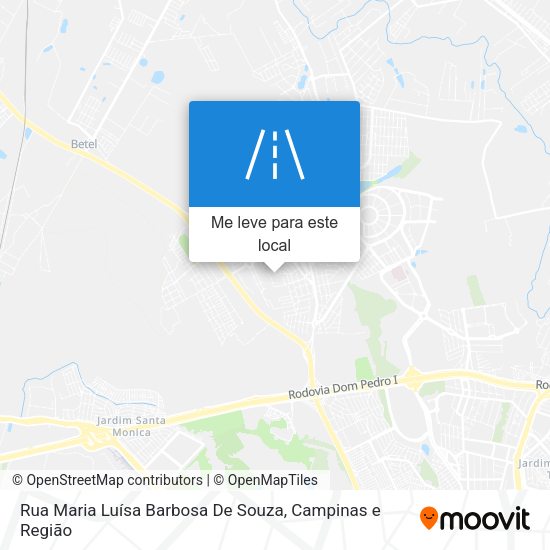 Rua Maria Luísa Barbosa De Souza mapa